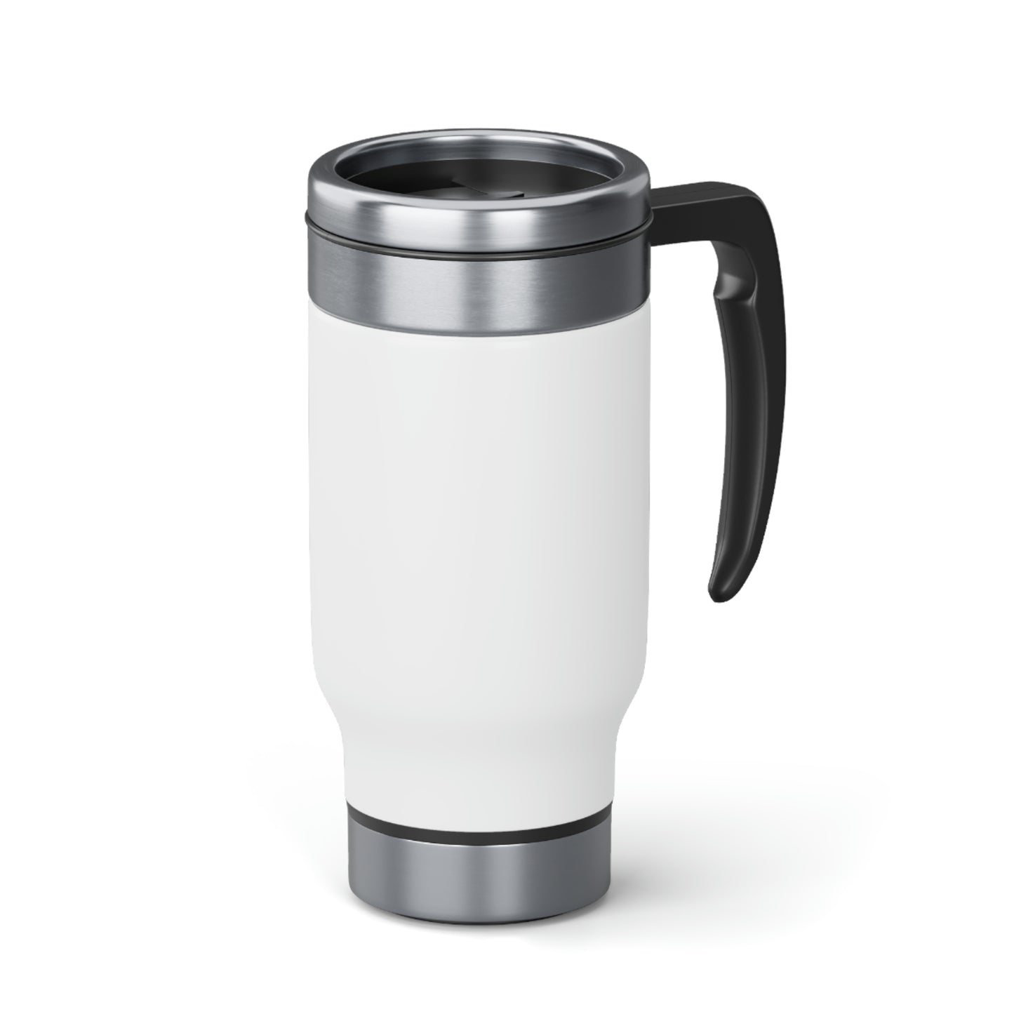 Bring It! Stainless Steel Travel Mug with Handle, 14oz