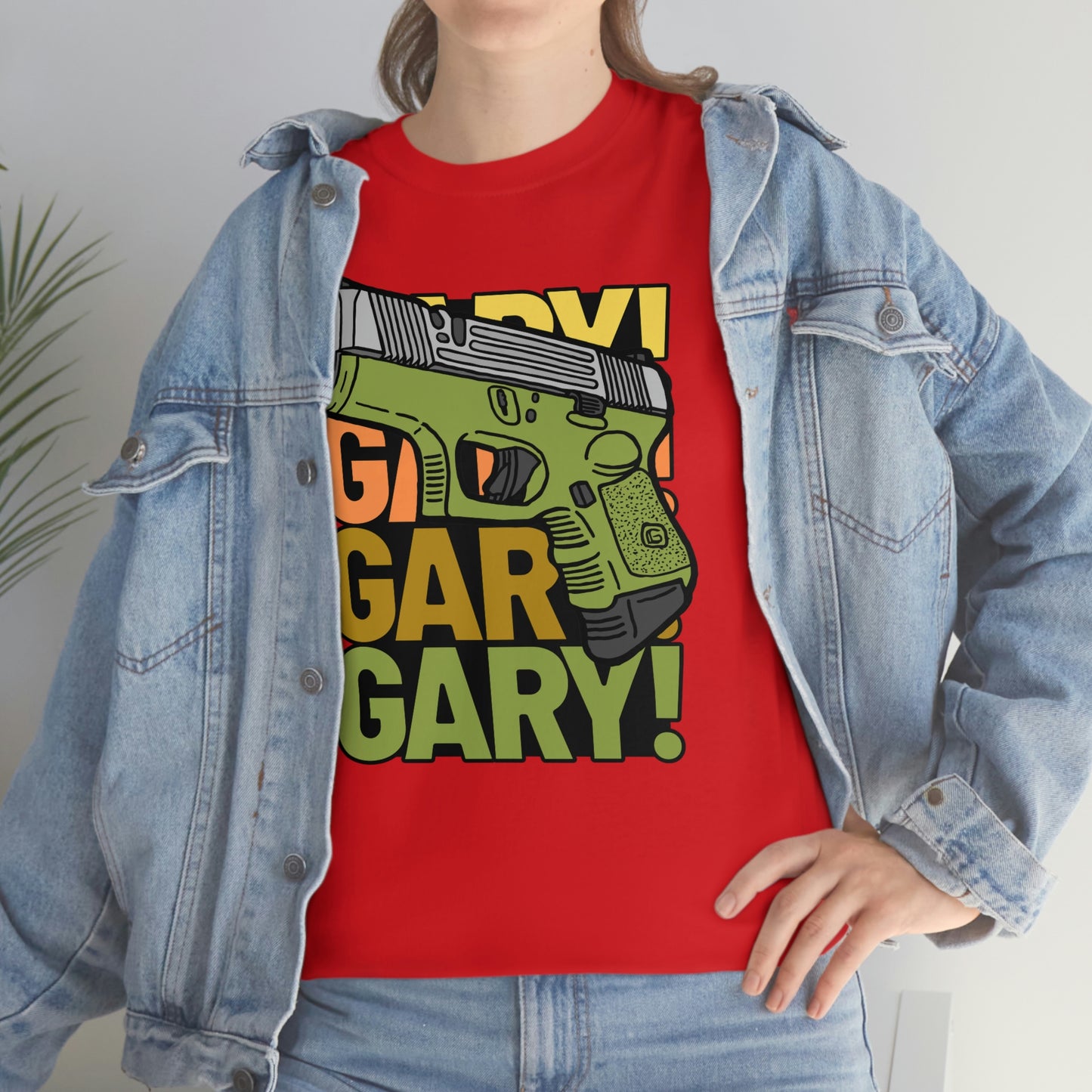 Gary the Glock Unisex Heavy Cotton Tee