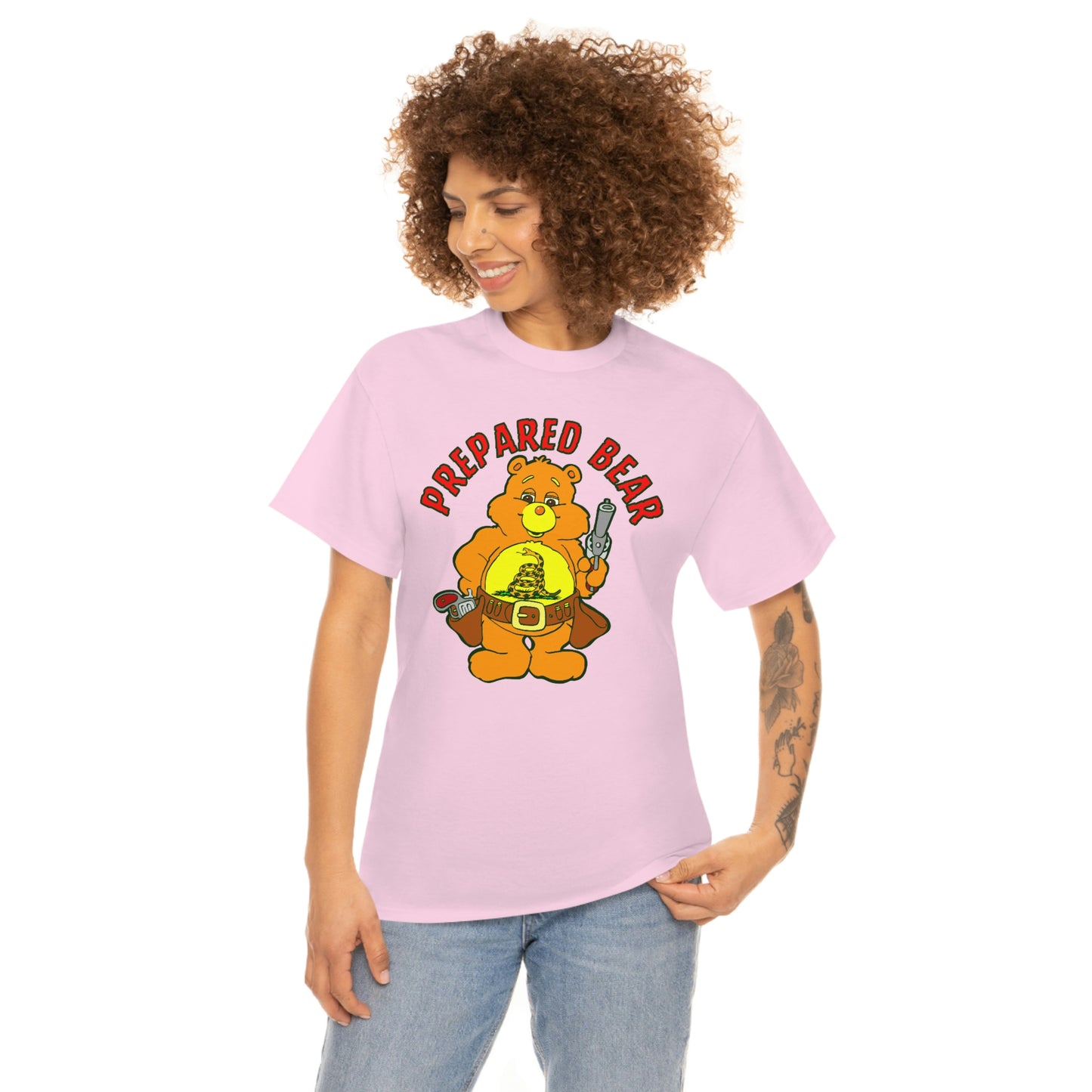 Prepared Bear Unisex Heavy Cotton Tee