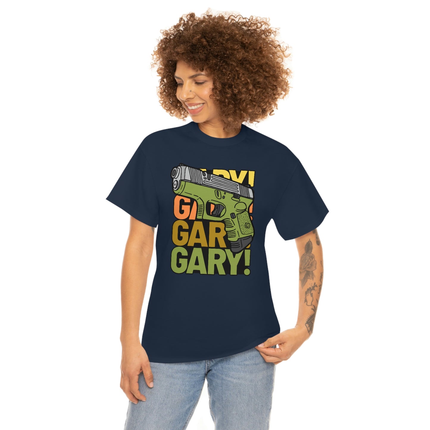 Gary the Glock Unisex Heavy Cotton Tee