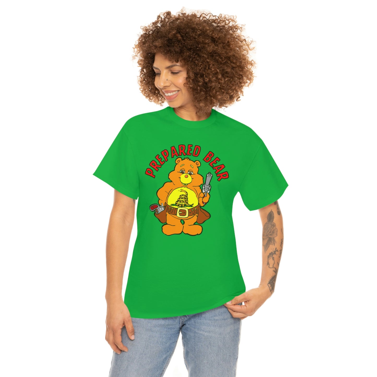 Prepared Bear Unisex Heavy Cotton Tee