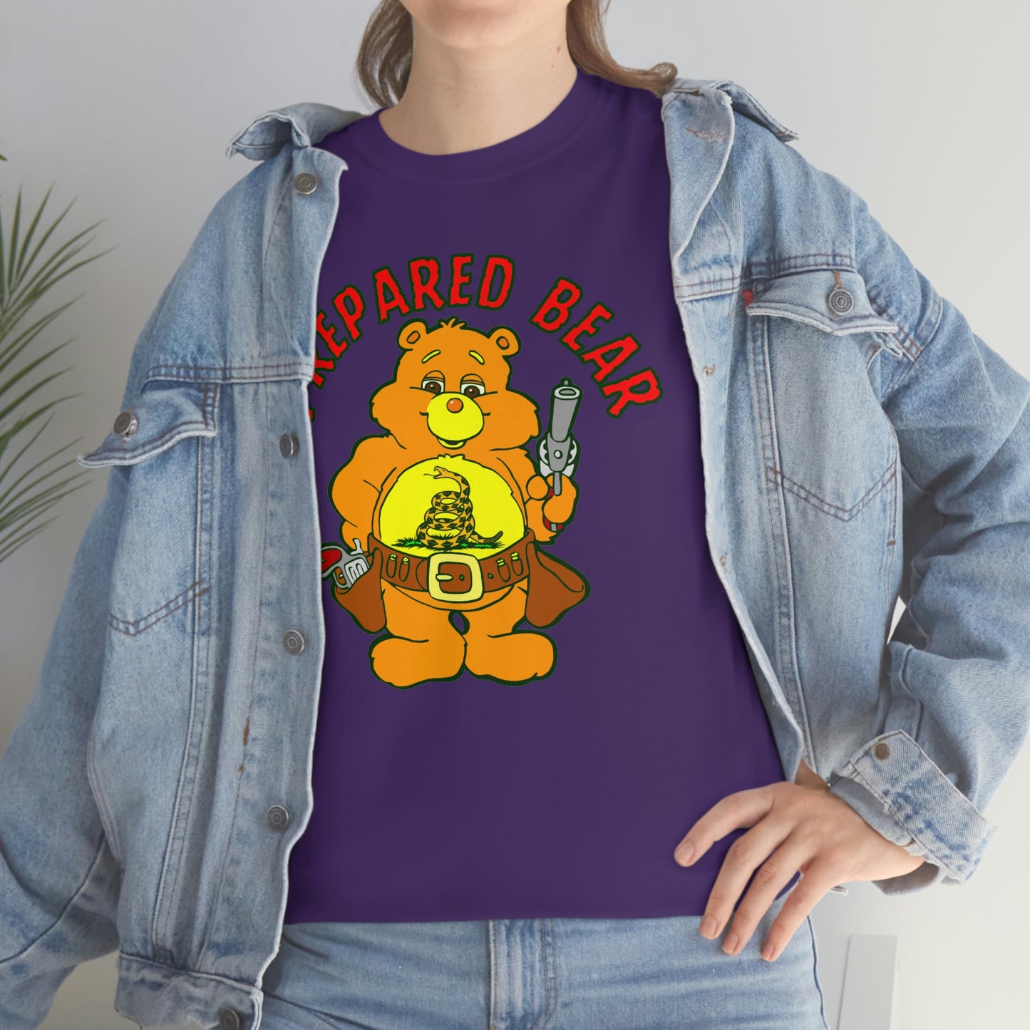 Prepared Bear Unisex Heavy Cotton Tee