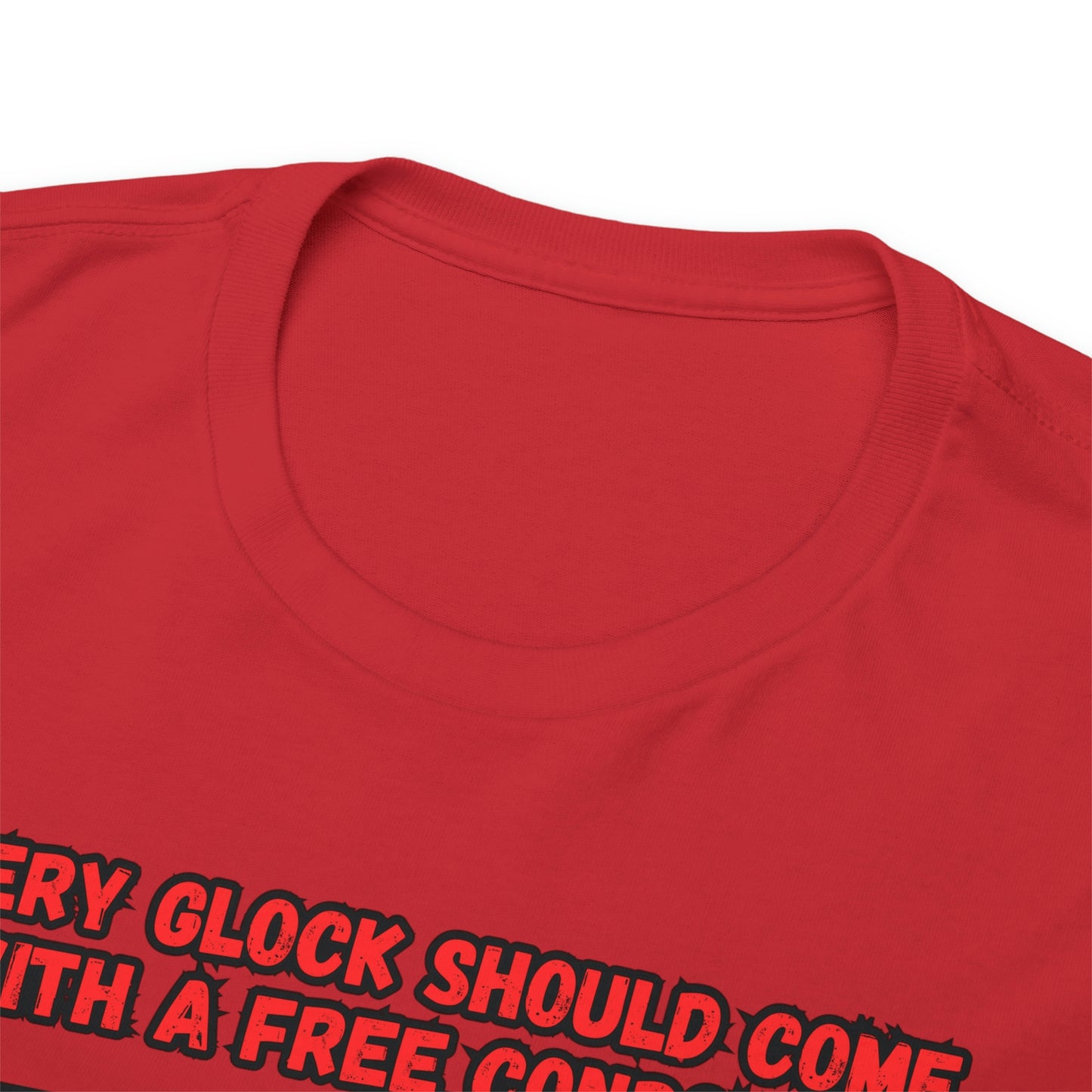 GLOCK CONDOM Unisex Heavy Cotton Tee