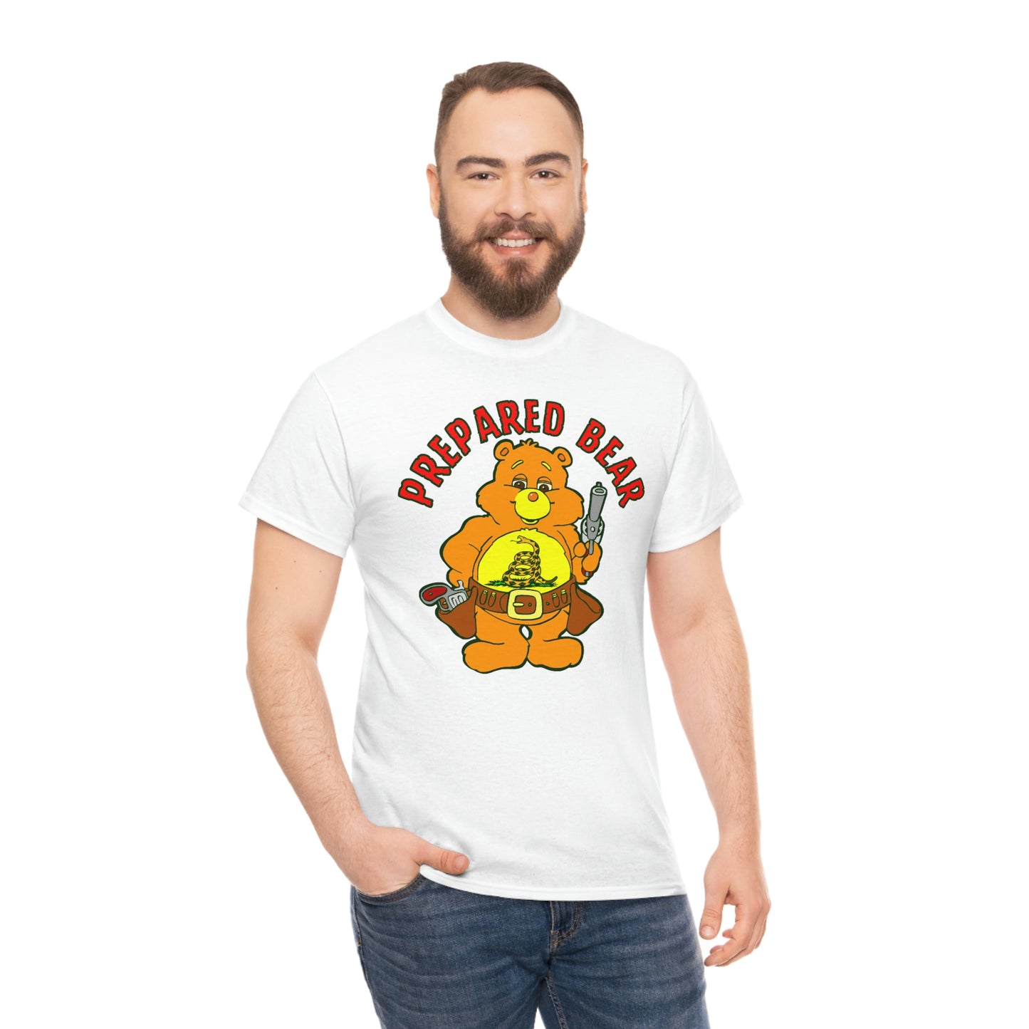 Prepared Bear Unisex Heavy Cotton Tee