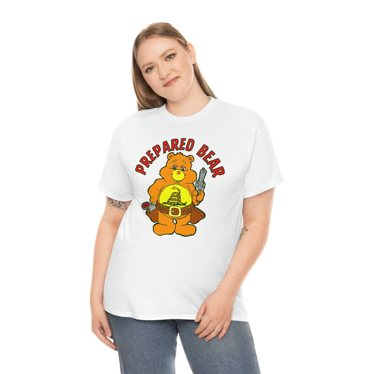 Prepared Bear Unisex Heavy Cotton Tee