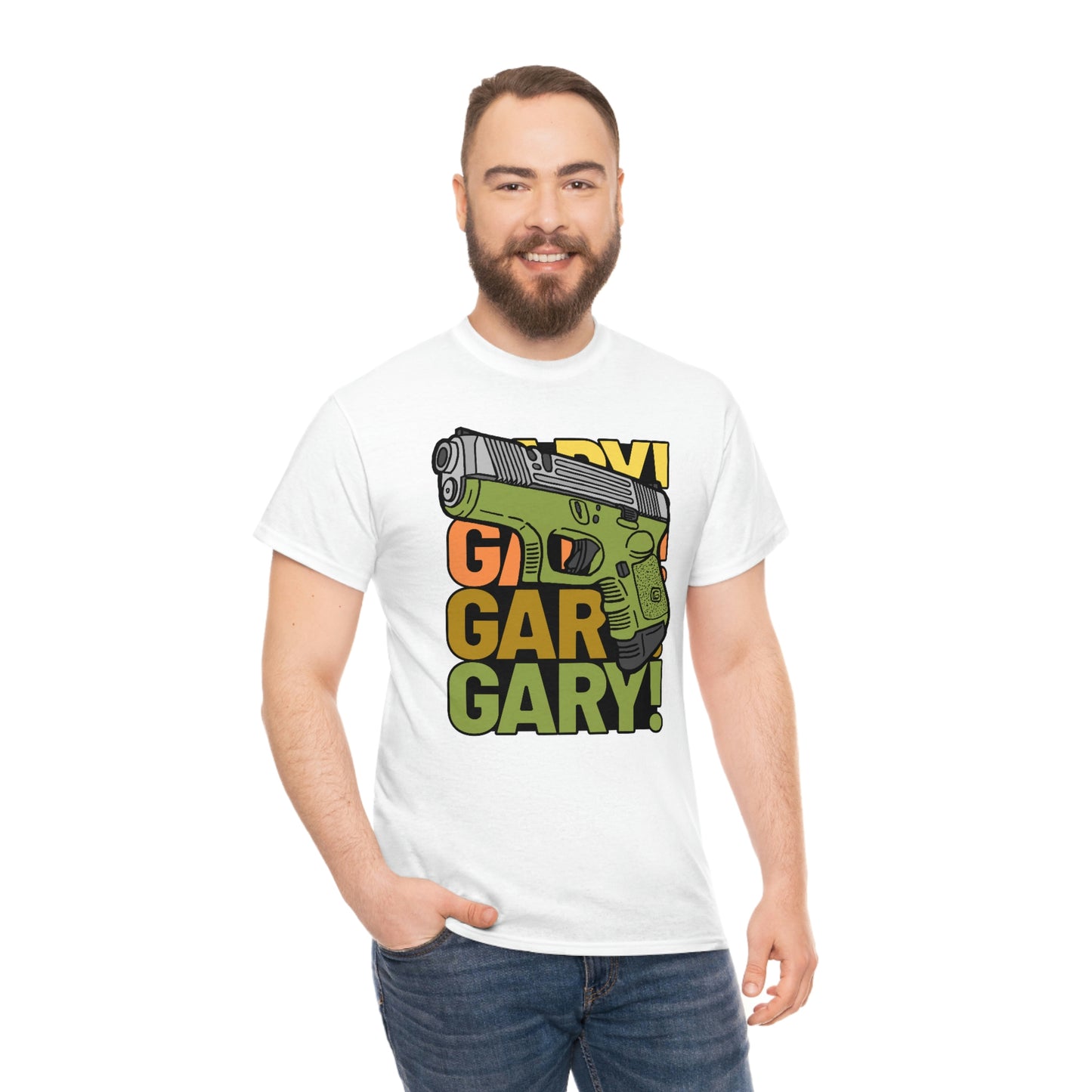 Gary the Glock Unisex Heavy Cotton Tee