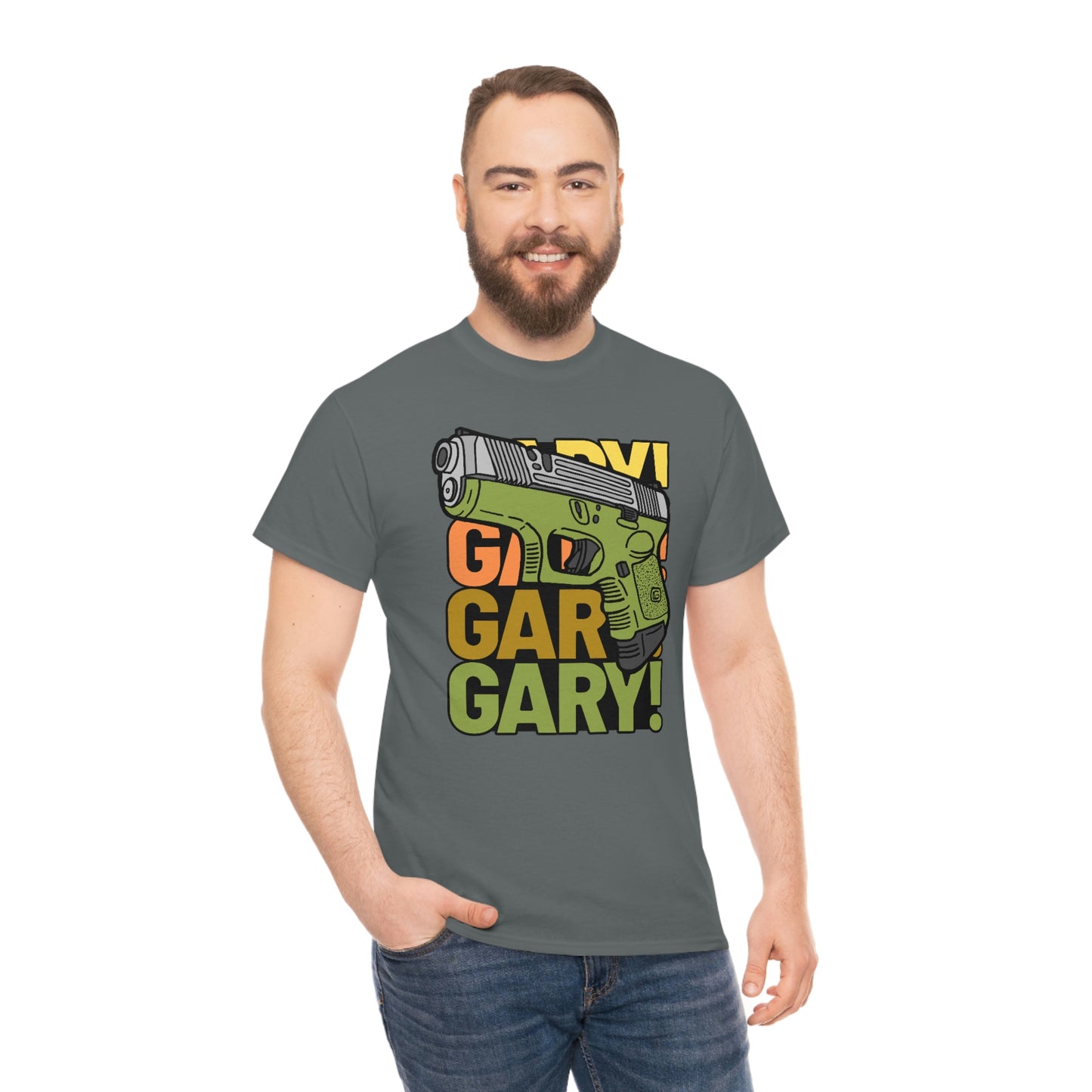 Gary the Glock Unisex Heavy Cotton Tee