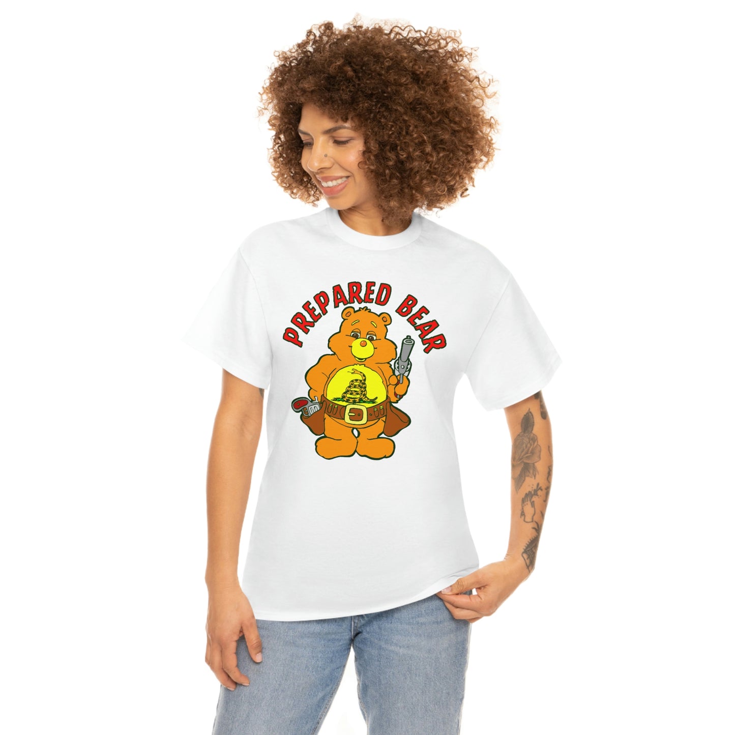 Prepared Bear Unisex Heavy Cotton Tee