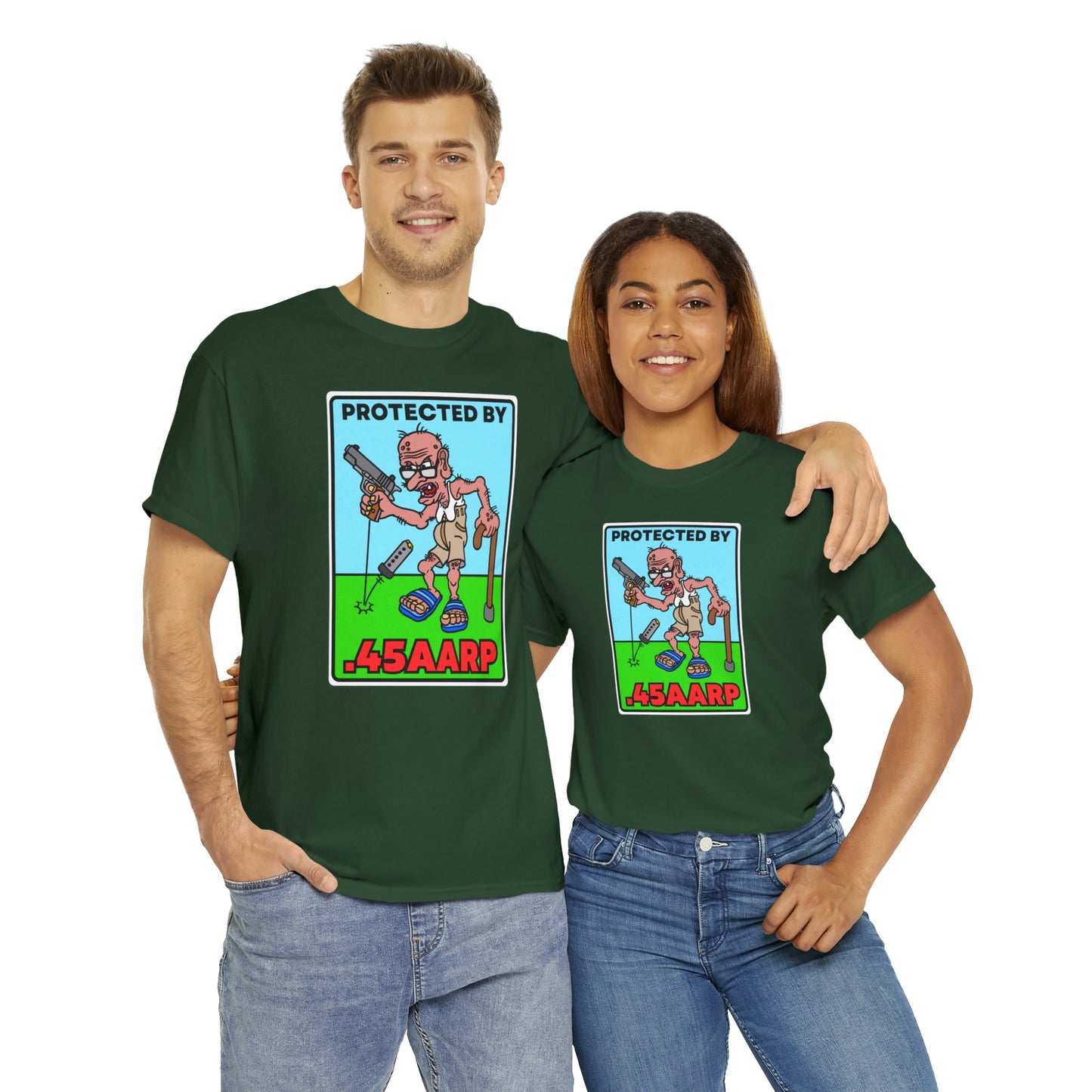 45AARP Unisex Heavy Cotton Tee