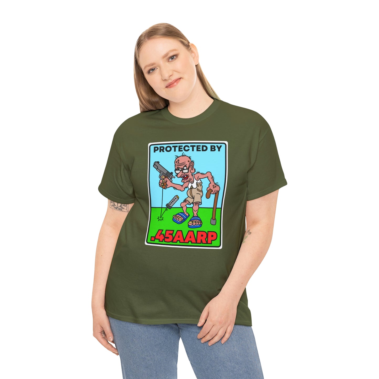 45AARP Unisex Heavy Cotton Tee