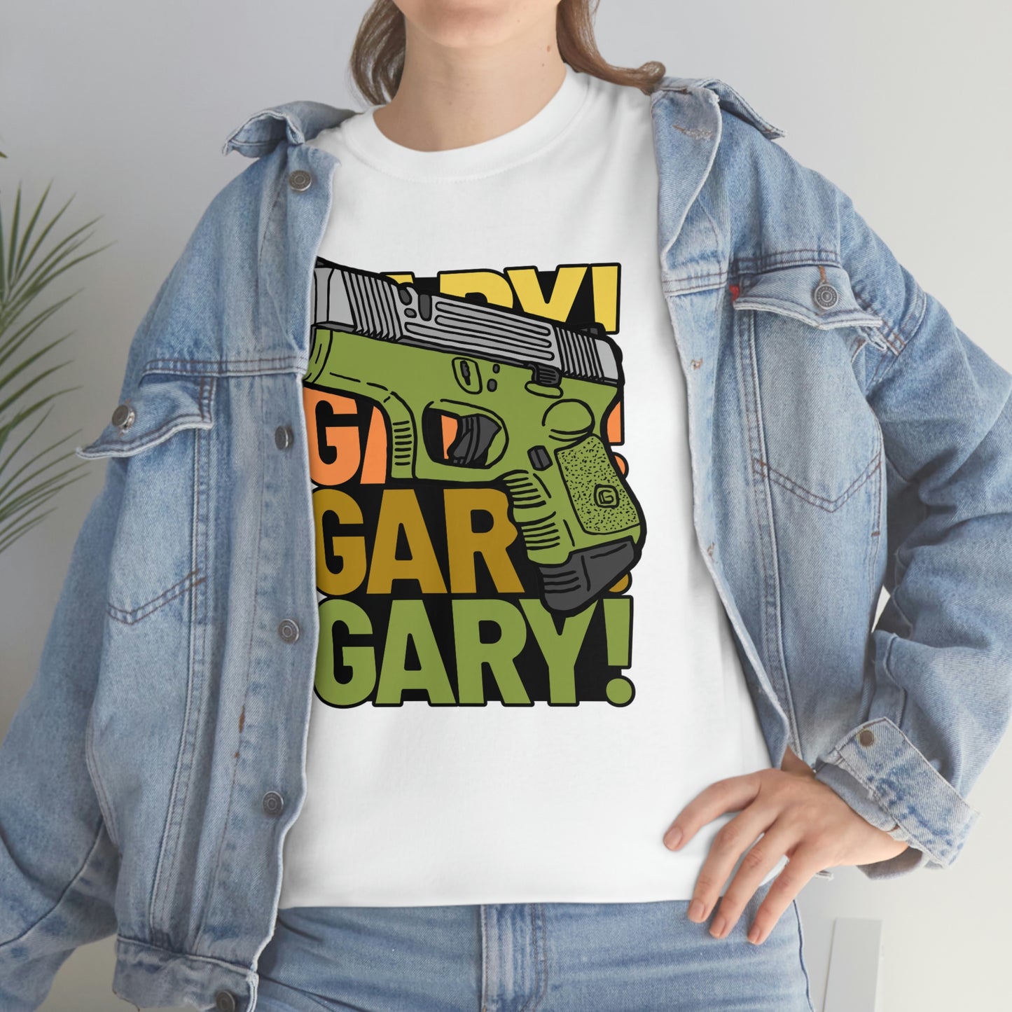 Gary the Glock Unisex Heavy Cotton Tee