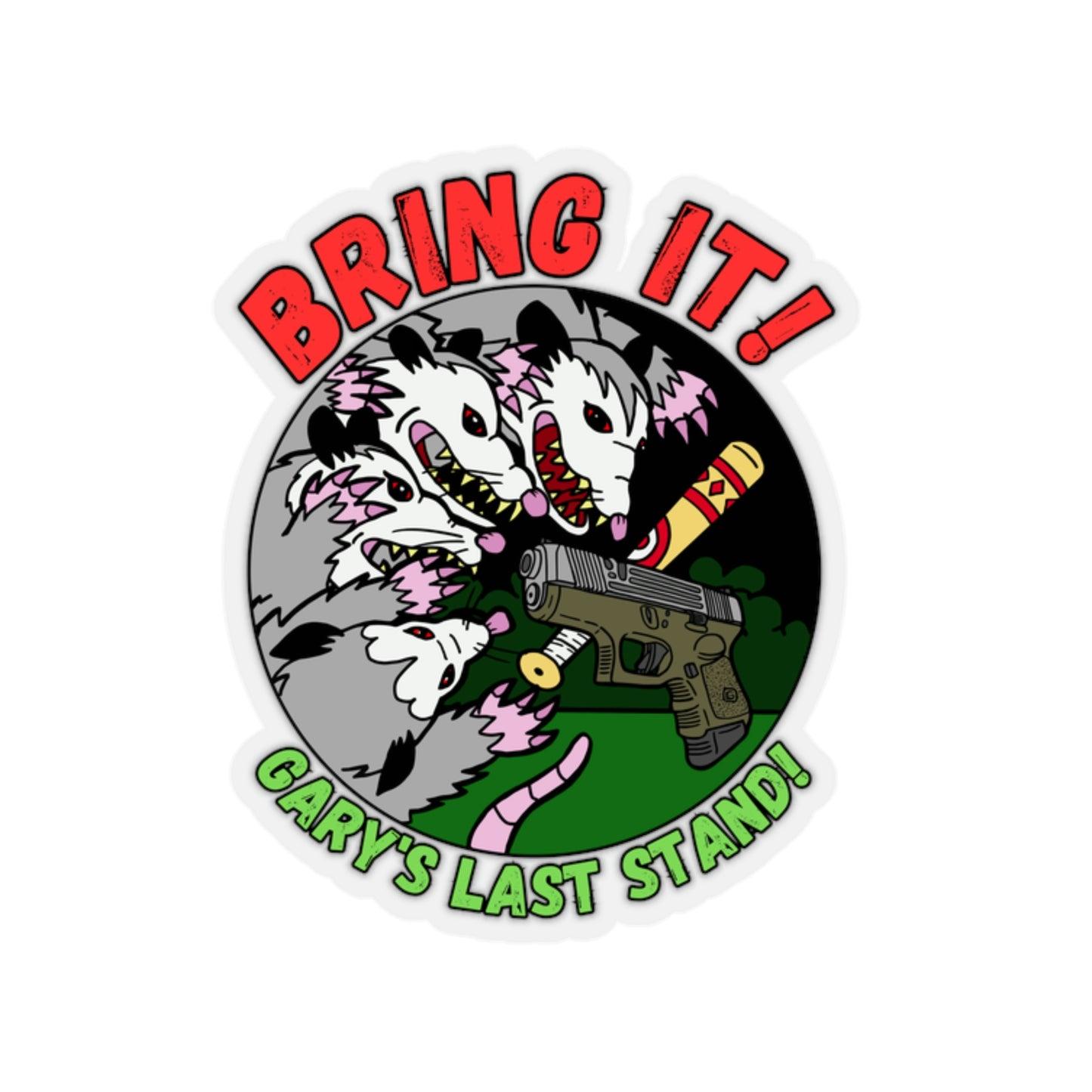 Bring It! Kiss-Cut Stickers