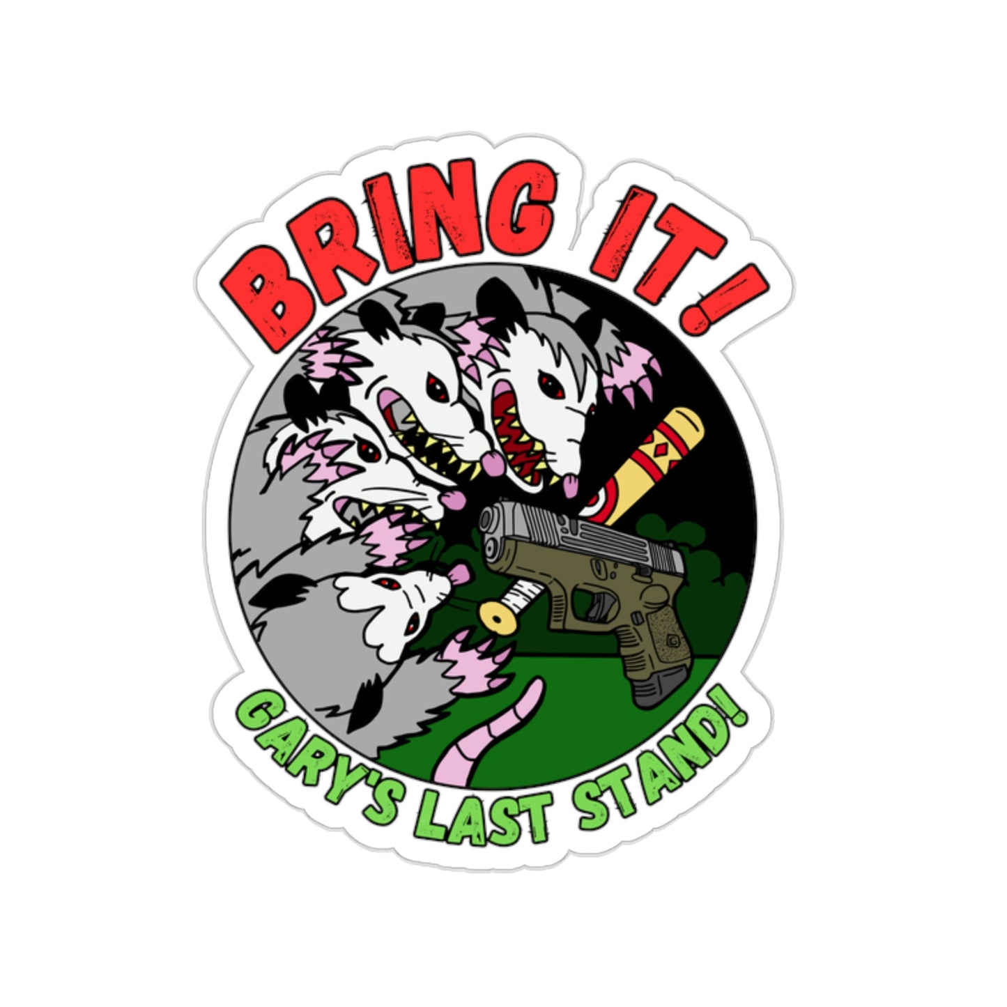 Bring It! Kiss-Cut Stickers