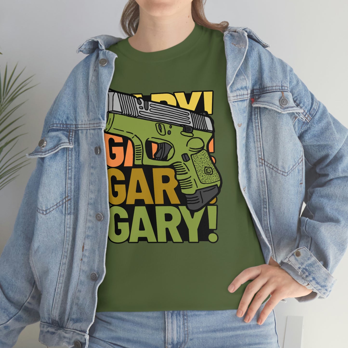 Gary the Glock Unisex Heavy Cotton Tee