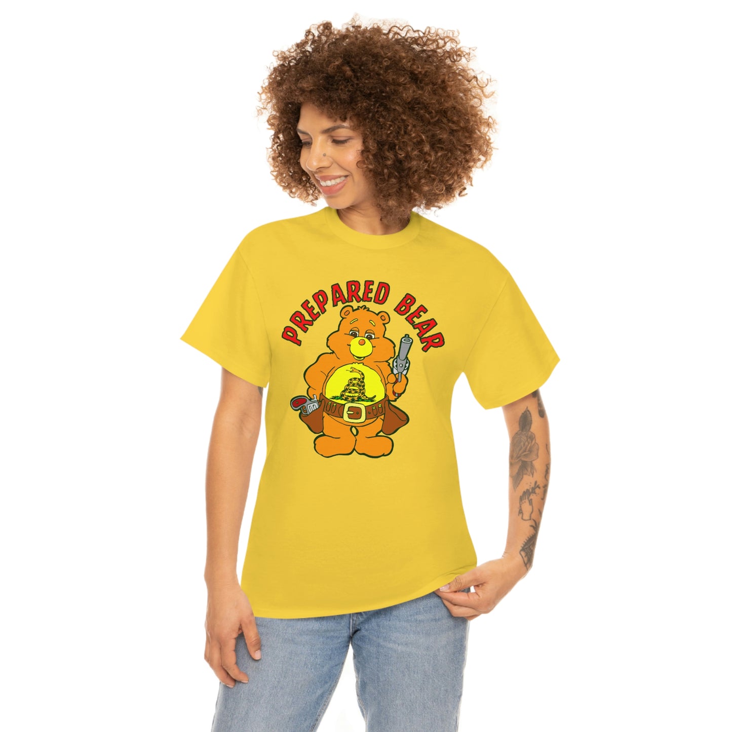 Prepared Bear Unisex Heavy Cotton Tee